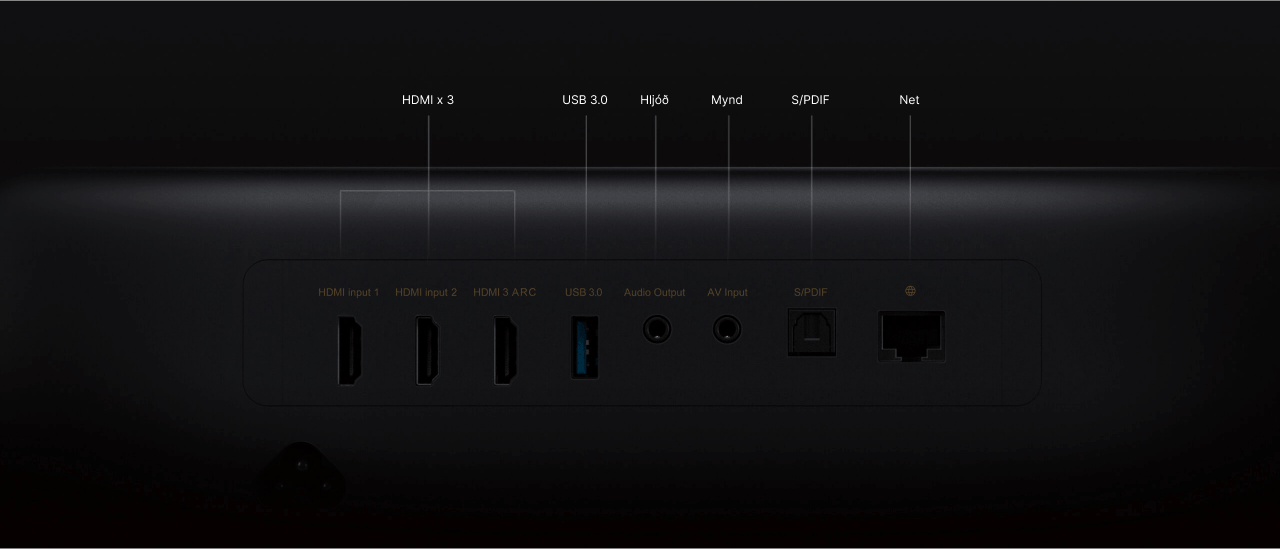 Mi Laser Projector 4K UST skjávarpi