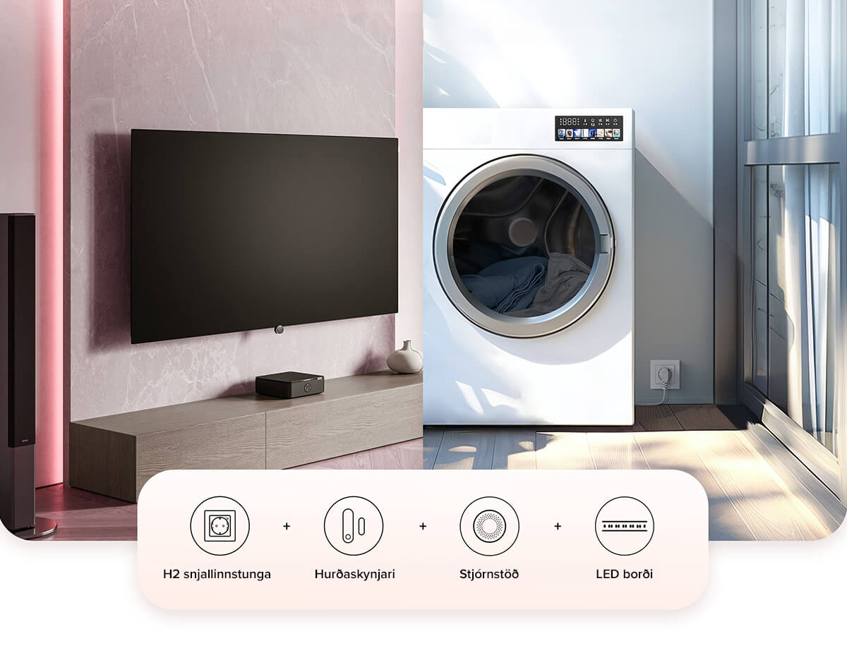 Aqara Smart Wall Outlet H2 snjallinnstunga snjalldós