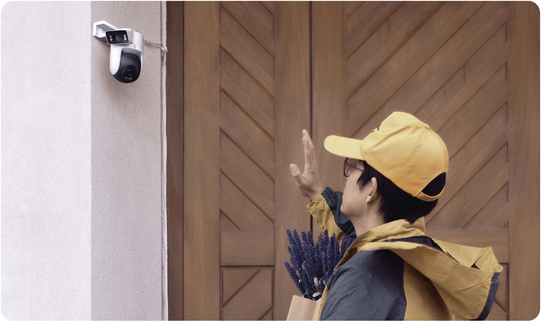 Xiaomi Outdoor Camera CW500 Dual tvöföld öryggismyndavél útimyndavél með ljóskastara og nætursjón