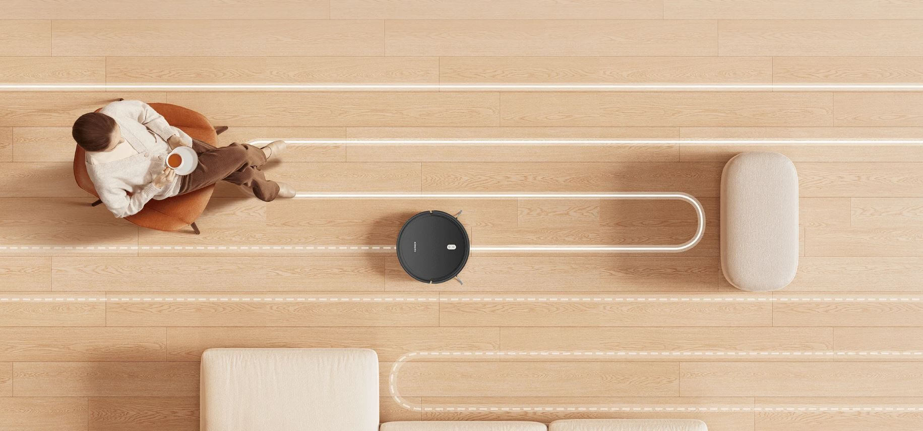 Xiaomi Robot Vacuum E5 ryksuguvélmenni ódýrt