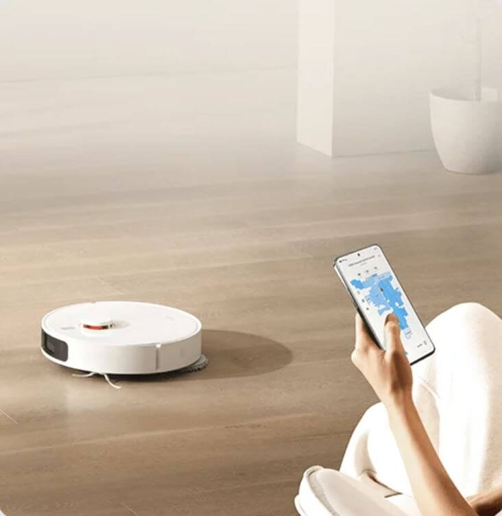 Xiaomi Robot Vacuum X20+ ryksuguvélmenni með sjálftæmingarstöð