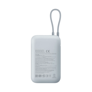 Xiaomi Power Bank 10000mAh (Integrated Cable) hleðslubanki með snúru