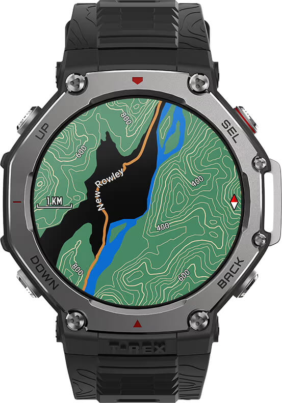 Amazfit TRex 3 onyx sterkbyggt snjallúr heilsuúr