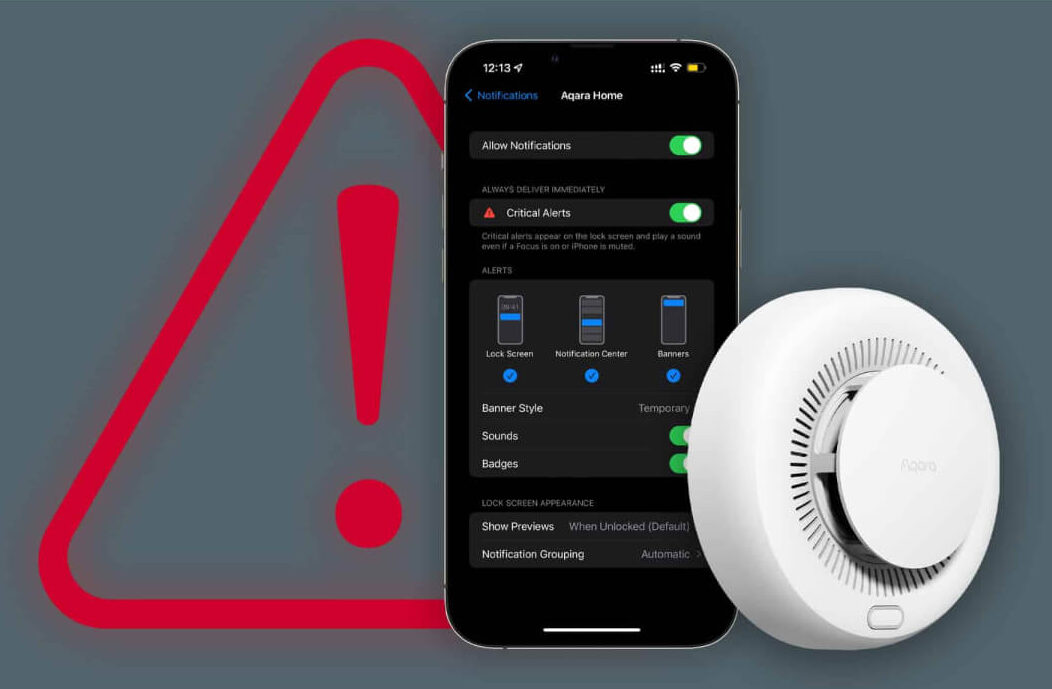 Aqara Smart Smoke Detector Reykskynjari snjallreykskynjari