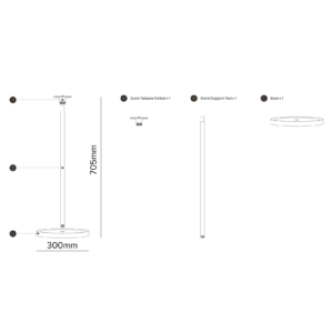 XGIMI Floor Stand for HORIZON S Series prod img 04