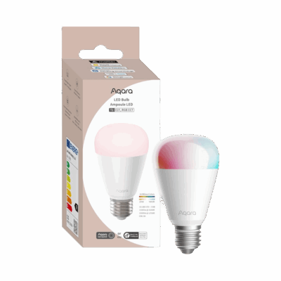 Aqara LED Bulb T2 E27 Matter snjallpera m. lit