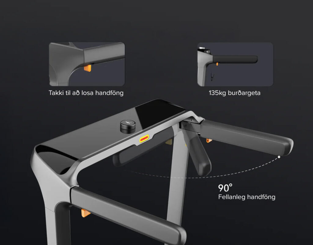 Kingsmith X218 WalkingPad Treadmill hlaupabretti göngubretti