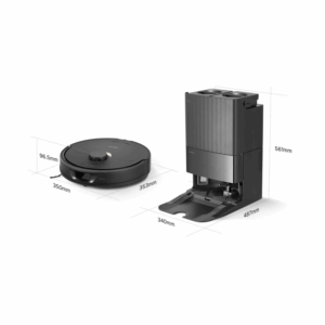 Roborock ryksuguvélmenni með góðri skúringu og sjálftæmingar sjálfhreinsandi stöð