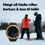 Sterkbyggt snjallúr hneilsuúr fyrir útivist
