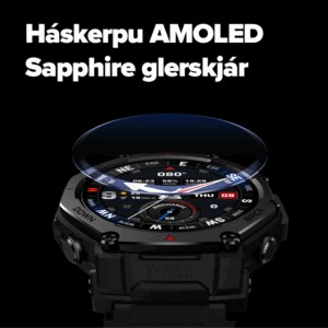 Sterkbyggt snjallúr hneilsuúr fyrir útivist