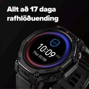 Sterkbyggt snjallúr hneilsuúr fyrir útivist