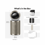 Dreame Lofthreinsitæki með hepa síu og kolasíu