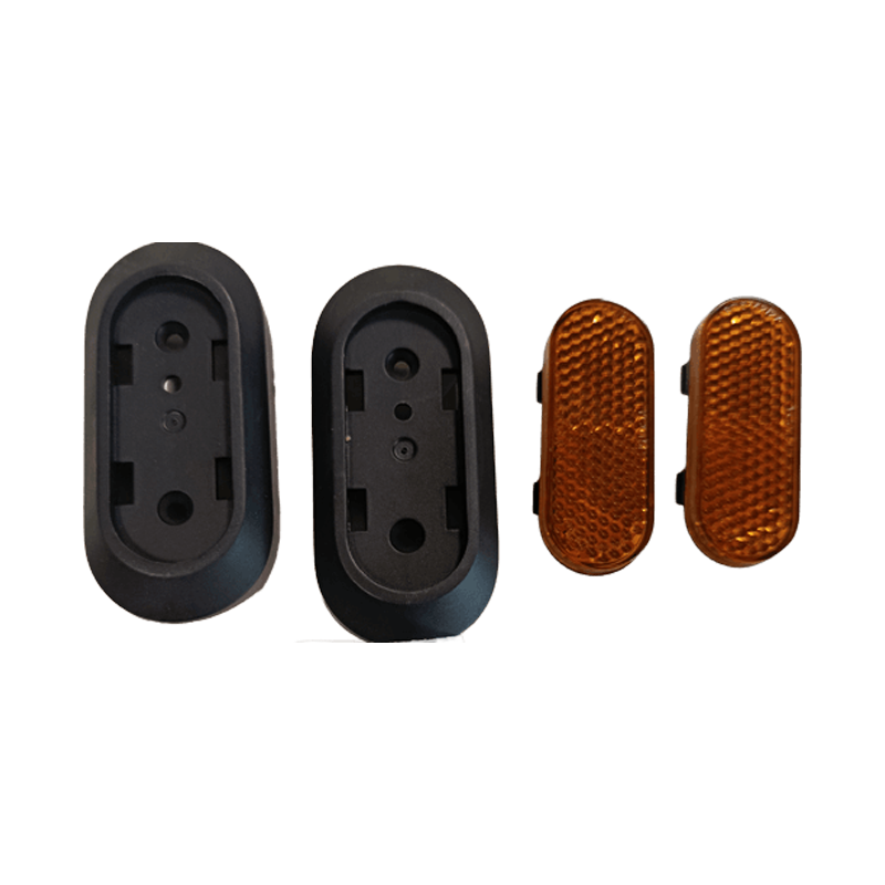 Plaststykki m. endurskíni yfir skrúfur – Xiaomi Scooter 6 Lite